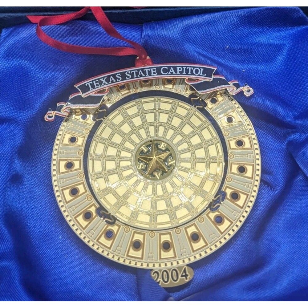 2004 Texas State Capitol Ornament Interior Dome Christmas Ornament Capital